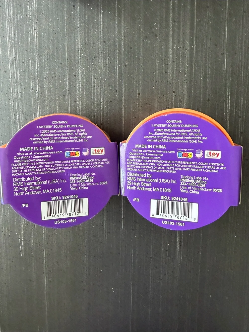 RMS Mystery Dumpling “Ghost Dumpling” Sealed Set of 2